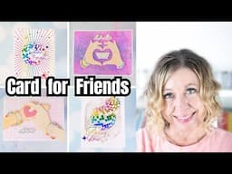 MUST SEE FUN Friend Card Ideas with NEW Spellbinders