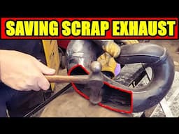 Saving Two Stroke Exhaust From Scrap