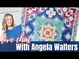 Live Chat with Angela Walters - September 26th