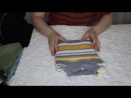 ASMR Folding Cosy Clothing (Soft Spoken)