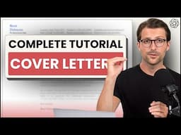 Write The Best Cover Letter in 3 Minutes | (Free Template + ChatGPT)