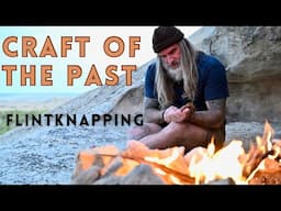 SPEARHEAD Making | Craft Of The Past #flintknapping #survival #outdoors #stoneage #survivalskills