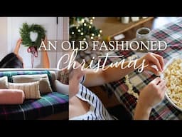 Decorating for Christmas with handmade + secondhand finds... and a few new things