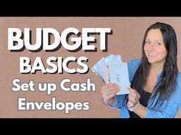 HOW TO SET UP CASH ENVELOPES (super frugal) | Faith Focused Beginner Budgeting Tips