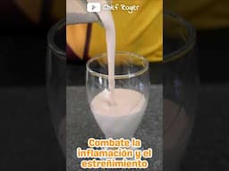 Licuado antiinflamacion #licuadosparabajardepeso #licuado #licuadosaludable