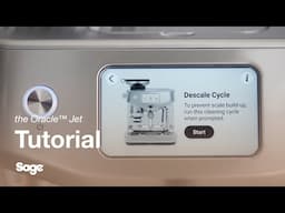 the Oracle™ Jet | Learn how to descale your espresso machine | Sage Appliances UK