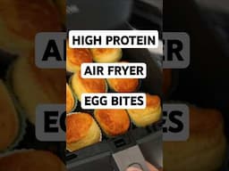 Viral HIGH PROTEIN Egg Bites in the AIR FRYER