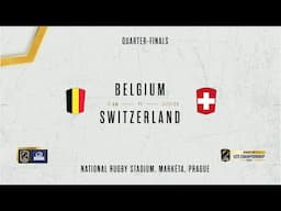 BELGIUM vs SWITZERLAND - RUGBY EUROPE U20 CHAMPIONSHIP 2024