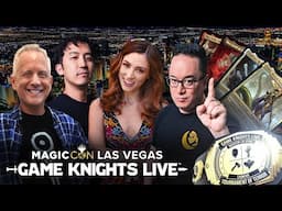 Game Knights Live w/ Mark Rosewater & Becca Scott | MagicCon Las Vegas 2024 | MTG Commander