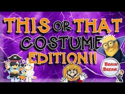 This or That? Halloween Costume Edition! | Would You Rather? | Fun Fitness Games for Kids | GoNoodle