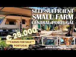 🔆 Self-Sufficient Small Farm | For Sale | Central Portugal | €25000