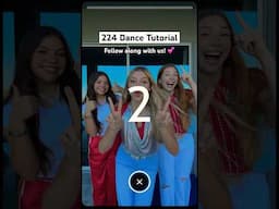 224 DANCE TREND TUTORIAL! 👀✨💃 | Triple Charm #Shorts