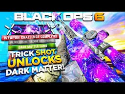 Black Ops 6: Unlocking Dark Matter with a TRICKSHOT and NUCLEAR! (BO6 Dark Matter UNLOCKED Reaction)