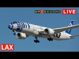 🔴 LIVE LAX PLANE SPOTTING | AIRPORT LIVE | LOS ANGELES AIRPORT