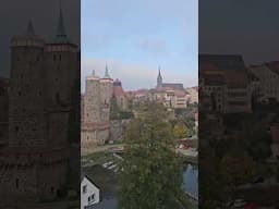 Visit to Bautzen - a wonderful walled, hilltop town in Germany.