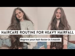 HAIRCARE ROUTINE for Hairfall, Damage & Rough hair. Anukriti Lamaniya