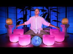 Transmutation Sound Bath  |  Crystal Singing Bowls for Deep Energy Shift