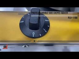 Crêpiere PROTELEX avec double plaque de cuisson 40cm