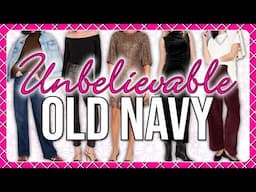 UNBELIEVABLE Old Navy Winter & Holiday Try On Haul