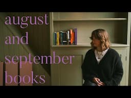 hello! + everything I read in august and september 2024