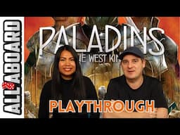 PALADINS OF THE WEST KINGDOM | Boardgame | How to Play and Full 2-Player Playthrough