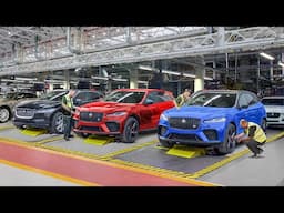 Inside Billion $ Factory Producing Brand New Jaguar From Scratch -Production Line