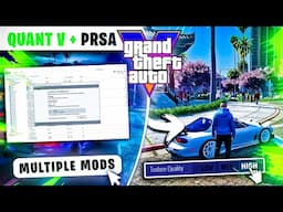 🌟 How to Install PRSA & QuantV Graphics Mod in GTA 5 for Stunning Visuals!