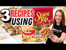 What to make with STUFFING MIX - 3 NEW recipes!