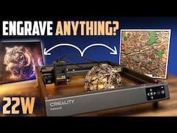 Get this Laser Engraver to make  ANYTHING you want | Creality Falcon 2