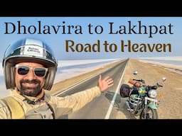 Dholavira - Road to Heaven - Rann of Kutch | India’s Most Beautiful Roads 🛣️ | The Young Monk |