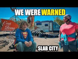 They warned us NOT to come here! Overnight in a Lawless City (living in my camper van) - RV  LIFE