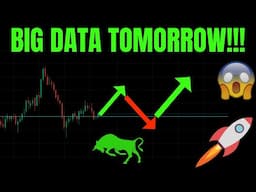 🔥 BIG DATA TOMORROW! TSLA, SPY, NVDA, QQQ, ES, BTC, META, AMZN, COIN, NQ MSFT & GOOG PREDICTIONS!  🚀