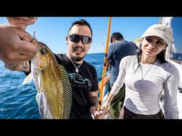 NO WAY!! We Caught The Craziest Fish EVER! 24 Hour Deep See Fishing!