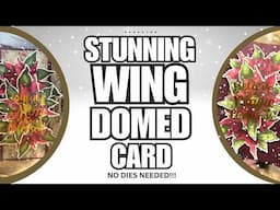 Winged Domed Bouncy Card