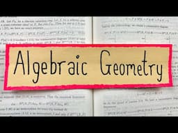 What is algebraic geometry?