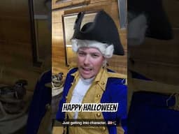 Happy Halloween #georgewashington #halloweencostume #shorts