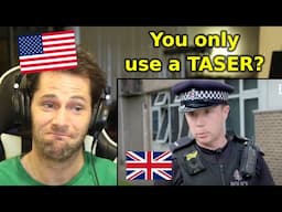 American Reacts to UK vs. USA Police Equipment