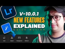 Lightroom Mobile V-10.0.1 Big Update ( QUICK ACTIONS ) | Lightroom Tutorial Hindi-Tech Saho