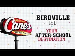 Raising Cane's Supporting Education - Birdville ISD