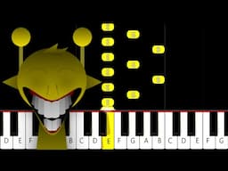 Incredibox Sprunki Horror Simon Sound - Piano Tutorial