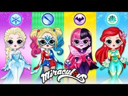 If Elsa, Harley Quinn & Draculaura Become Miraculous