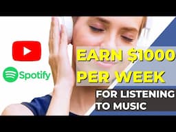 Make Money from Home 2022 | Music Curator Job| By Creating Playlist