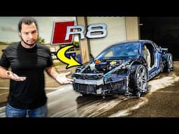 I Bought A Worthless Audi R8 To Rebuild. HUGE MISTAKE.