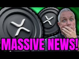 XRP HOLDERS - THIS IS MASSIVE XRP NEWS! YOU NEED TO SEE THIS!