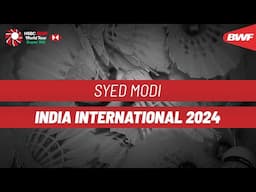 Syed Modi India International 2024 | Day 1 | Court 2 | Qualification/Round of 32