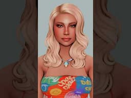 my sim without make-up 🖤 #sims4 #thesims4 #shorts