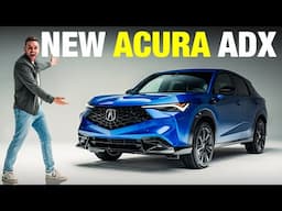 The 2025 Acura ADX Is a Sharp New Compact SUV With Honda HR-V Roots | Acura ADX First Look