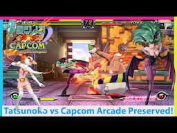 Tatsunoko vs Capcom Arcade Version Preserved and Playable for All!