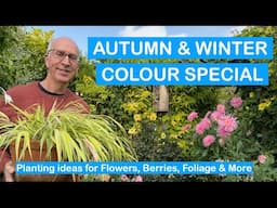 FALL & WINTER COLOUR SPECIAL – AUTUMN PLANTING IDEAS FOR FLOWERS, BERRIES & MORE + POTS + TULIPS