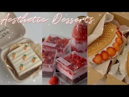 Aesthetic Desserts 🍨| Tiktok Compilation ☁️ | sky_ |